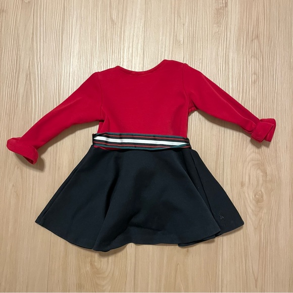 Ralph Lauren Fit and Flare Red Dress - Picture 2 of 8